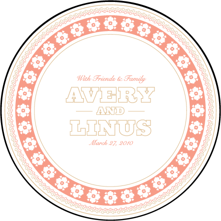 Maja Letterpress Coaster Design Medium