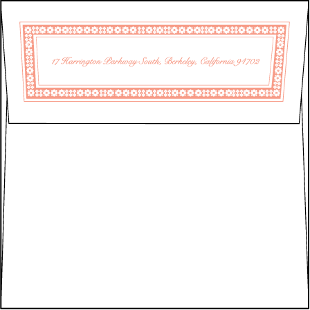 Maja Letterpress Envelope Design Medium