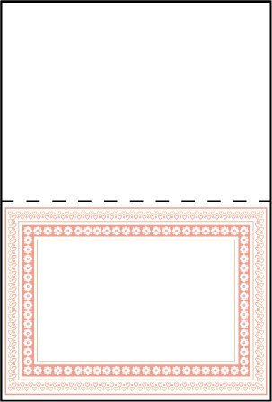 Maja Letterpress Placecard Fold Design Medium