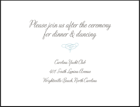 Marie Letterpress Reception Design Medium