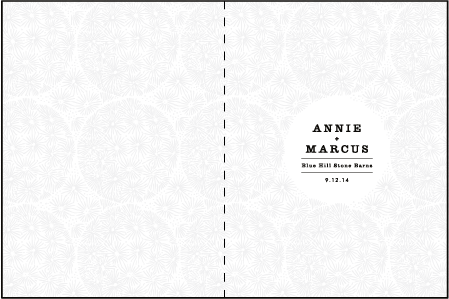 Meadow Letterpress Program Design Medium
