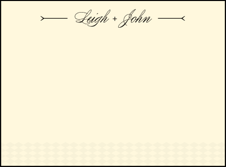 Measurement Letterpress Thank You Card Flat Design Medium