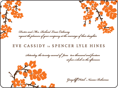 Mimosa Letterpress Invitation Design Medium