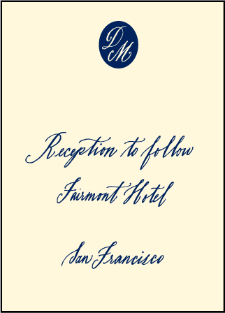 Miranda Letterpress Reception Design Medium