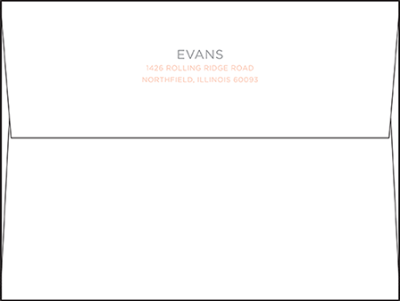 Modern Basel Letterpress Envelope Design Medium