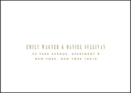 Modern Dot Letterpress Reply Envelope Design Medium