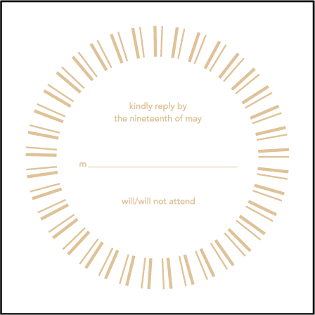 Moderno 1 Letterpress Reply Design Medium