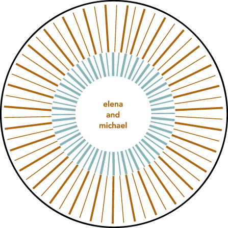 Moderno 2 Letterpress Coaster Design Medium