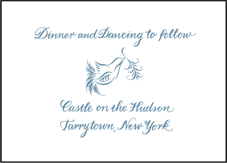 Molly Letterpress Reception Design Medium