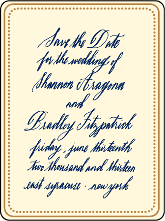 Moroccan Romantic Letterpress Save The Date Design Medium
