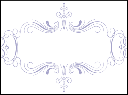 Nantucket Letterpress Placecard Flat Design Medium