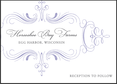 Nantucket Letterpress Reception Design Medium