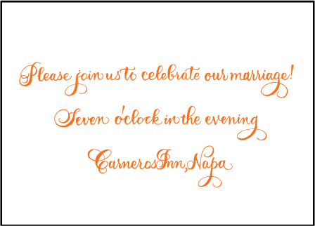 Natalia Letterpress Reception Design Medium