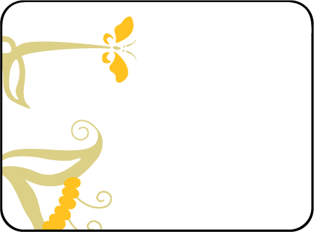 Nouvina Letterpress Placecard Flat Design Medium
