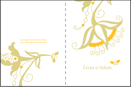 Nouvina Letterpress Program Design Medium