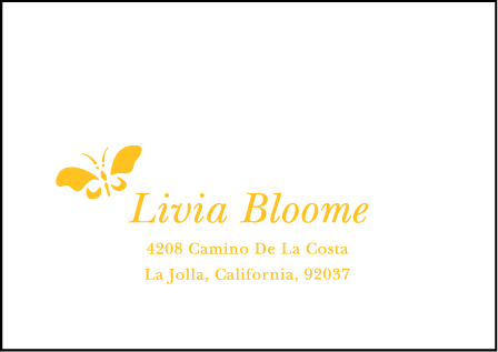 Nouvina Letterpress Reply Envelope Design Medium