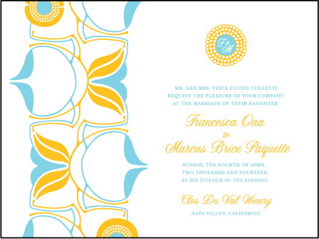 Onalisse Letterpress Invitation Design Medium