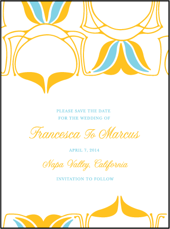 Onalisse Letterpress Save The Date Design Medium