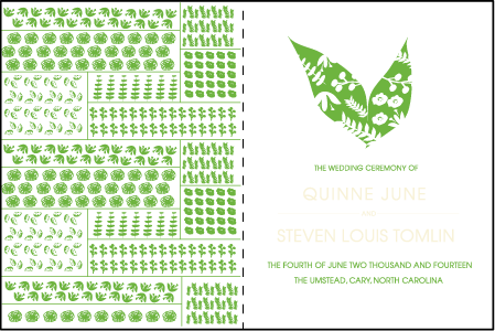 Organic Letterpress Program Design Medium