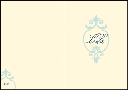 Palais Letterpress Program Design Medium