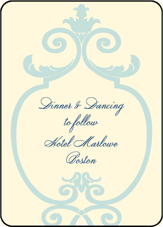 Palais Letterpress Reception Design Medium