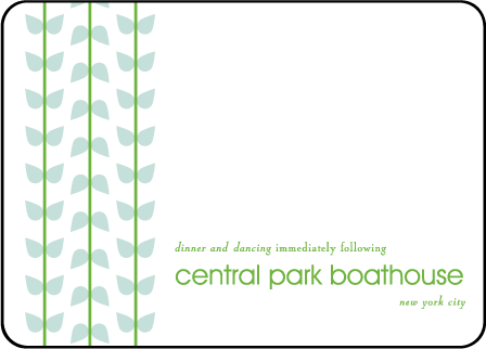 Papillon Letterpress Reception Design Medium