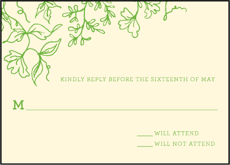 Pastoral Letterpress Reply Design Medium