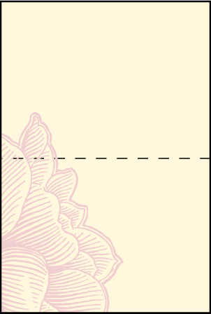 Pavilion Letterpress Placecard Fold Design Medium