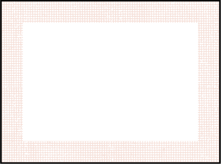 Polka Stripe Letterpress Placecard Flat Design Medium
