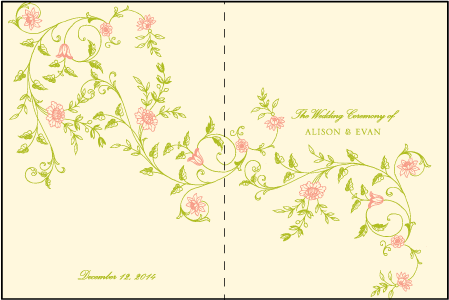 Printemps Letterpress Program Design Medium