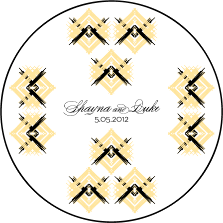 Promise Letterpress Coaster Design Medium
