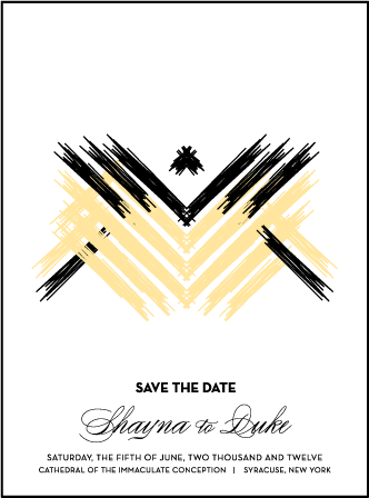 Promise Letterpress Save The Date Design Medium