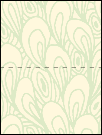 Provenance Letterpress Placecard Fold Design Medium