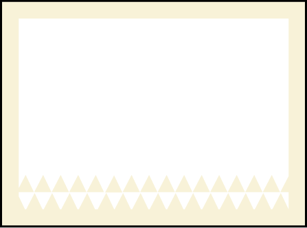 Pyramid Letterpress Placecard Flat Design Medium