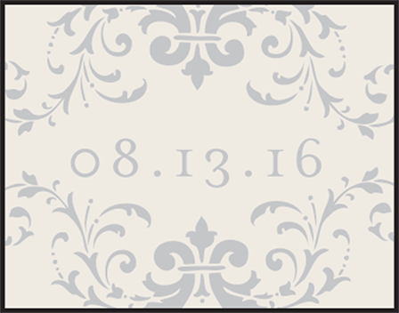 Ravenna Letterpress Stamp Design Medium