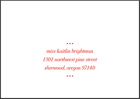 Refined Newport Letterpress Reply Envelope Design Medium