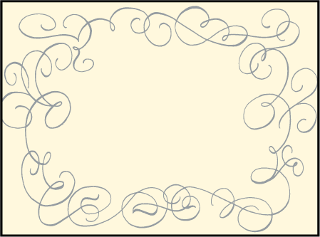 Revival Calligraphy Letterpress Placecard Flat Design Medium