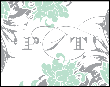 Rococo Elegance Letterpress Stamp Design Medium