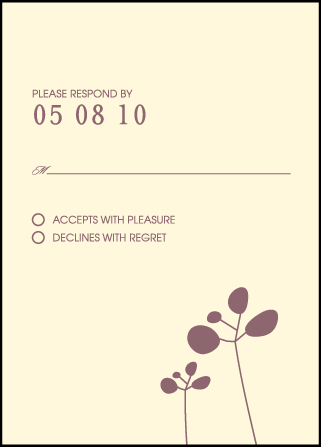 Rolling Hills Letterpress Reply Design Medium