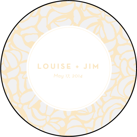 Rose Letterpress Coaster Design Medium