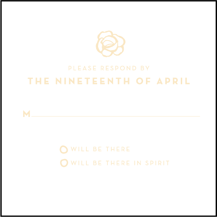 Rose Letterpress Reply Design Medium