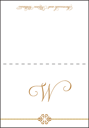 Rosecliff Letterpress Thank You Card Fold Design Medium