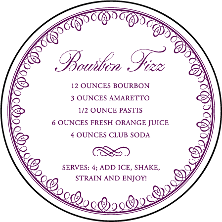 Royal Frame Letterpress Coaster Design Medium