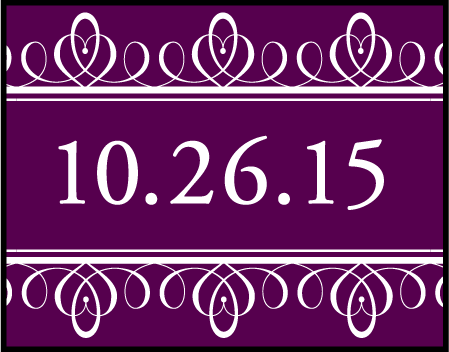 Royal Frame Letterpress Stamp Design Medium