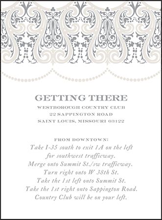 Royal Valance Letterpress Direction Design Medium