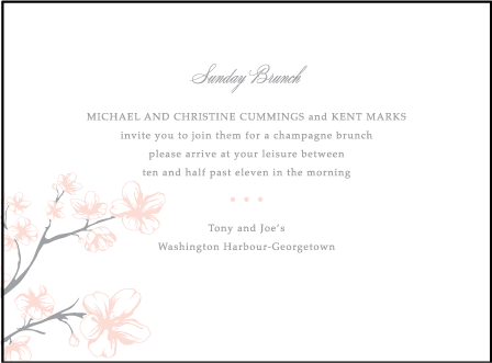 Sakura Letterpress Direction Design Medium