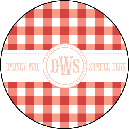Savannah Letterpress Coaster Design Medium