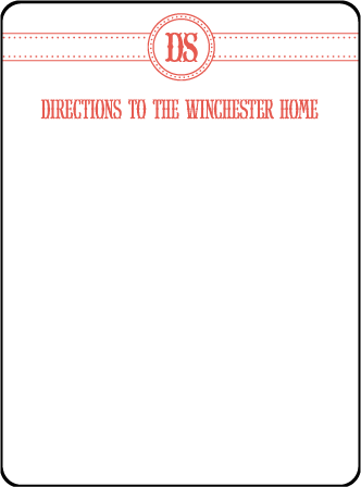 Savannah Letterpress Direction Design Medium