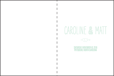 Sellick Modern Letterpress Program Design Medium