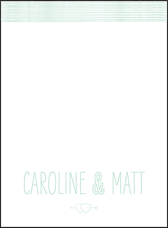 Sellick Modern Letterpress Thank You Card Flat Design Medium
